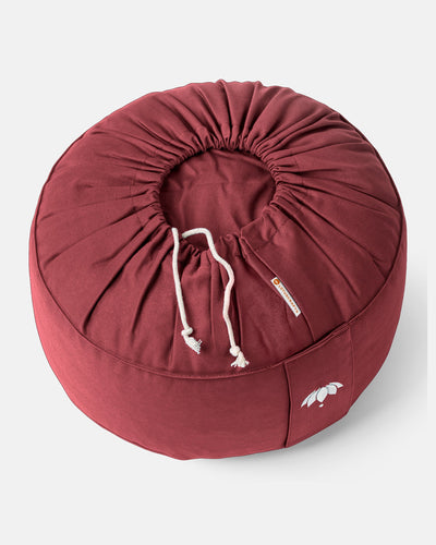 Lotuscrafts Μαξιλάρι διαλογισμού Lotus - Bordeaux Διαστάσεις: 31 × 15 εκ  1,6 κιλά - mykarma.gr
