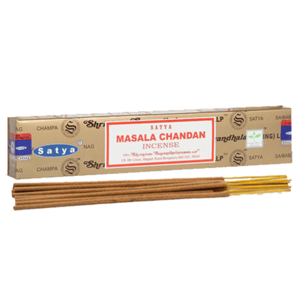 Αρωματικά Στικ Satya Agarbatti - Masala Chandan (Σανταλόξυλο) Βάρος: 15 g