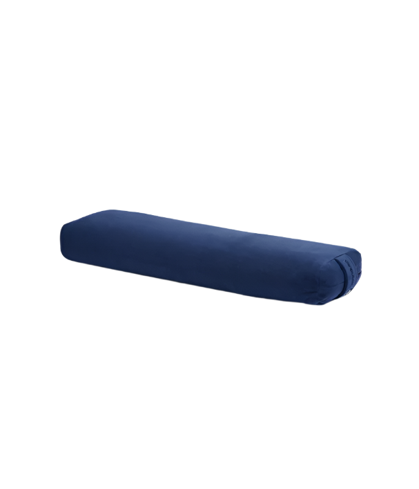 Manduka Lean Bolster - Midnight Blue Διαστάσεις: 74 x 18 x 8cm Βάρος: 0,45 kg - mykarma.gr