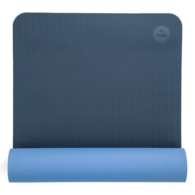Bodhi Στρώμα για Yoga & Pilates - TPE Lotus Pro - blue/light blue  183 x 60 cm, 6 mm - mykarma.gr