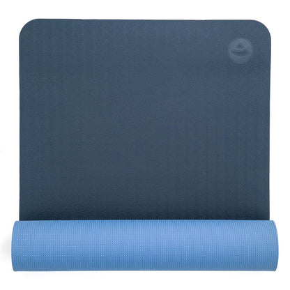 Bodhi Στρώμα για Yoga & Pilates - TPE Lotus Pro - blue/light blue  183 x 60 cm, 6 mm - mykarma.gr