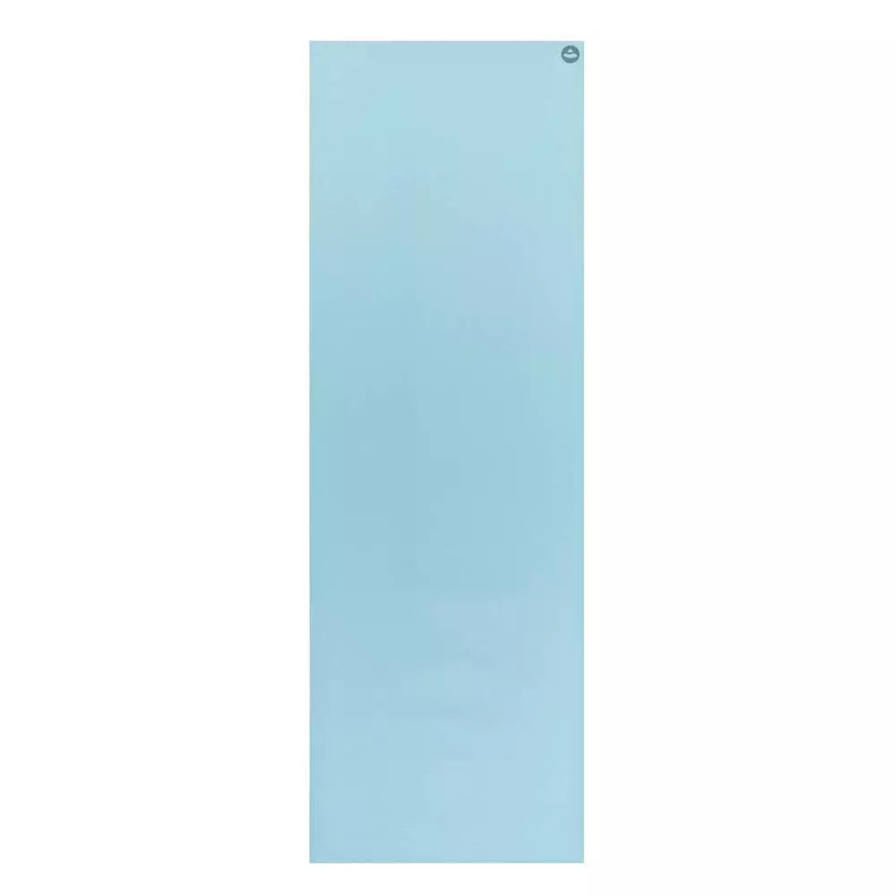 Bodhi στρώμα γιόγκα Premium Rishikesh PVC με δύο ελαστικούς ιμάντες - light blue  183 x 60 cm, 4.5 mm - mykarma.gr