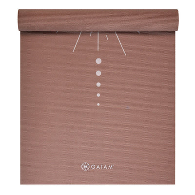 Gaiam  Στρώμα Yoga Cinnamon Vision Διαστάσεις: Μήκος: 173 εκ Πλάτος: 61 εκ Πάχος: 5 mm - mykarma.gr