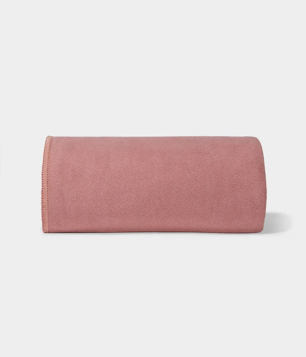 Manduka πετσέτα Στρώματος eQua® Yoga Towel - Rosehip  183 x 67 cm   400 g - mykarma.gr