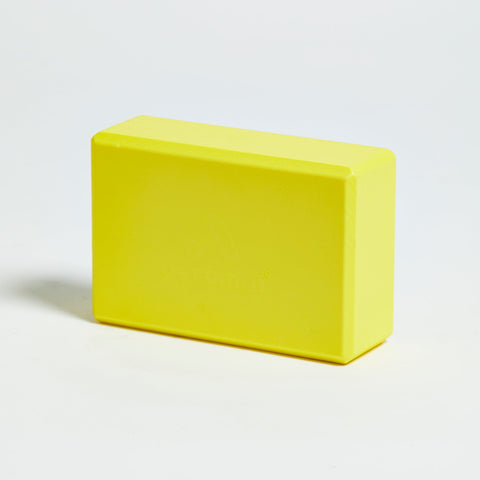 Yoga Block - τουβλάκι γιόγκα - κίτρινο Διαστάσεις: 23 x 15 x 7.5 cm Βάρος: 135 g