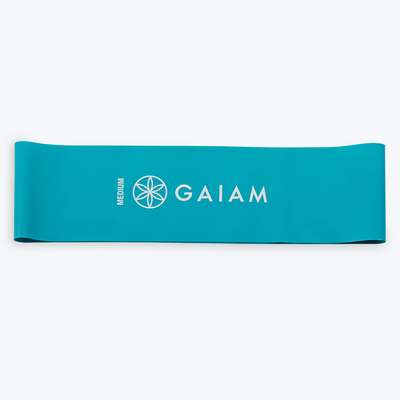 Gaiam -Set από 3 Pilates Restore Loop Band Kit από φυσικό καουτσούκ - Light,Medium,Heavy - σε 3 χρώματα Διαστάσεις: 38 x 10 cm - mykarma.gr