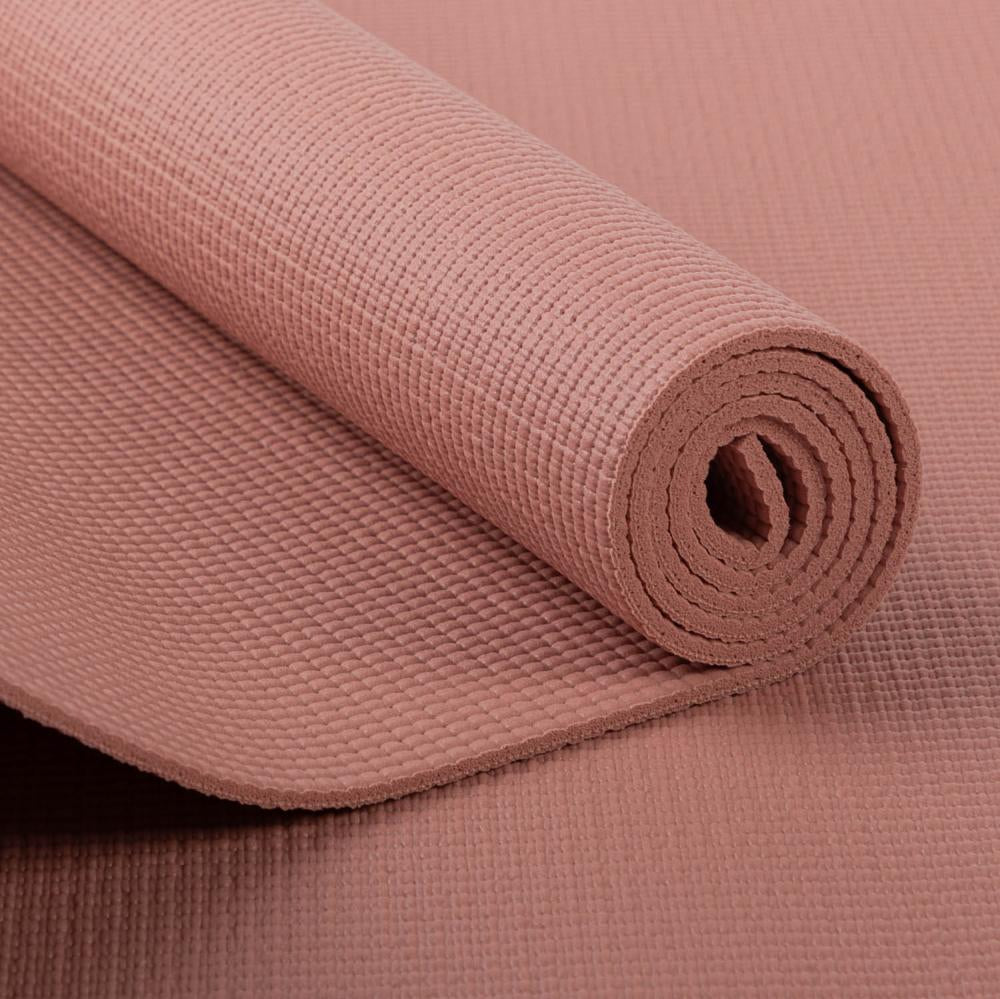 Bodhi Basic Asana yoga mat - Στρώμα γιόγκα για αρχάριους PVC Rose Tan 183cmX60cmX4,5mm - mykarma.gr