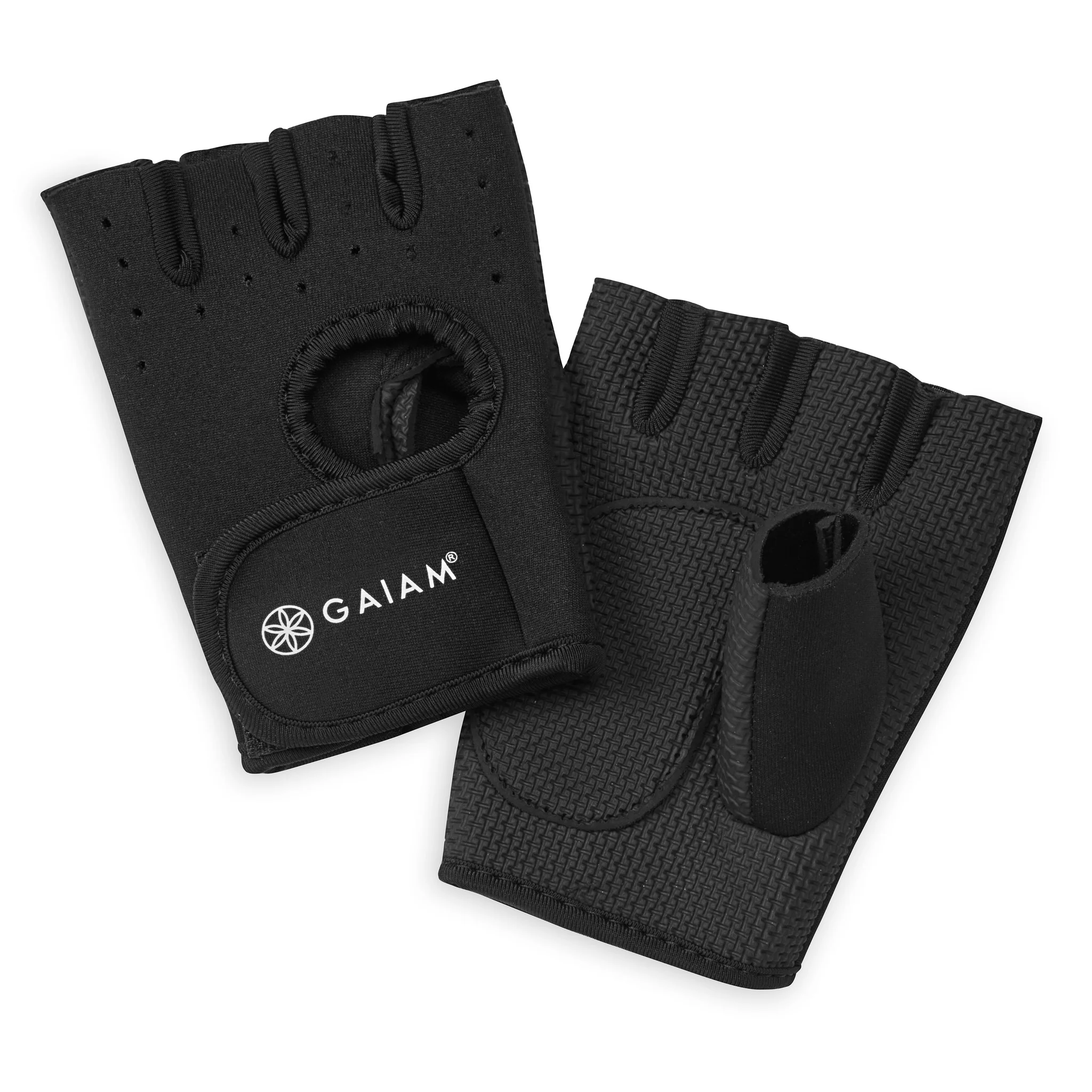 Gaiam Fingerless Fitness Gloves  - Γάντια Γυμναστικής με ανοιχτά δάχτυλα - Small