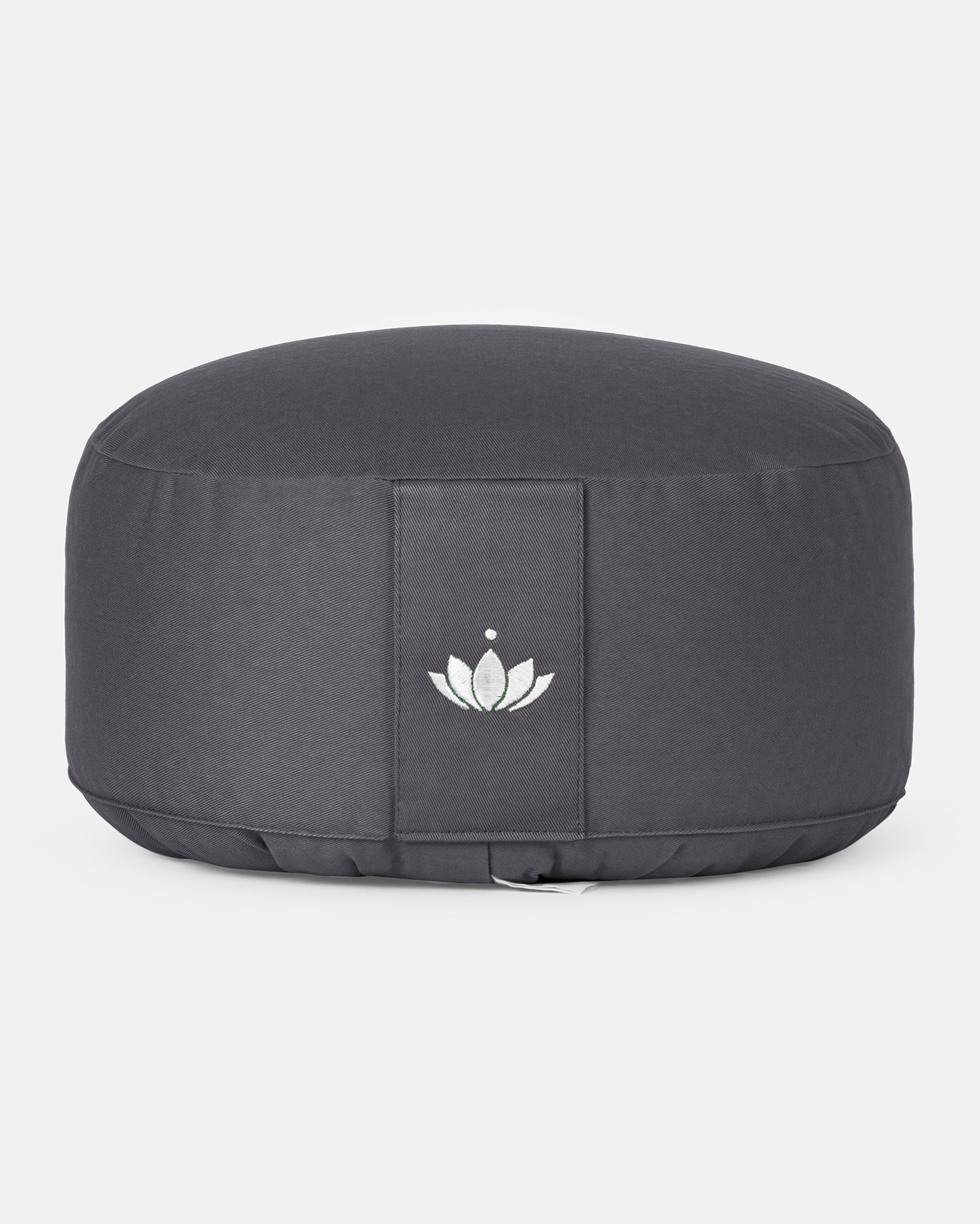Lotuscrafts Μαξιλάρι διαλογισμού Lotus - Anthracite Διαστάσεις: 31 × 15 εκ - mykarma.gr