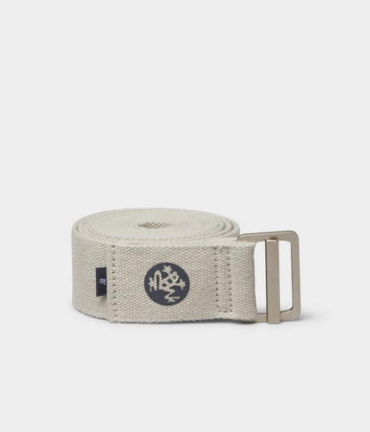Manduka Ιμάντας - AligN Yoga Strap - Linen   244cm x 4.4cm - mykarma.gr