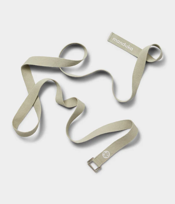 Manduka Ιμάντας - Unfold Yoga Strap - Birch   244cm x 3,2cm - mykarma.gr