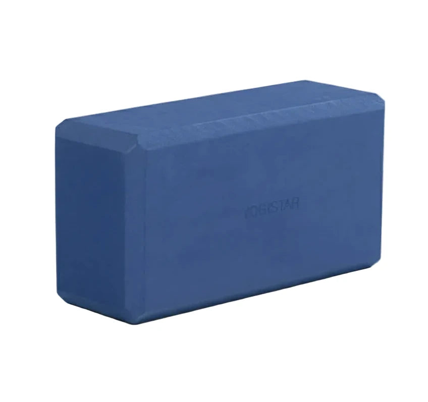 Yogistar - Yoga & Pilates block - 'Basic' (blue) Διαστάσεις: 22cm x 11cm x 7 cm Βάρος: 175g