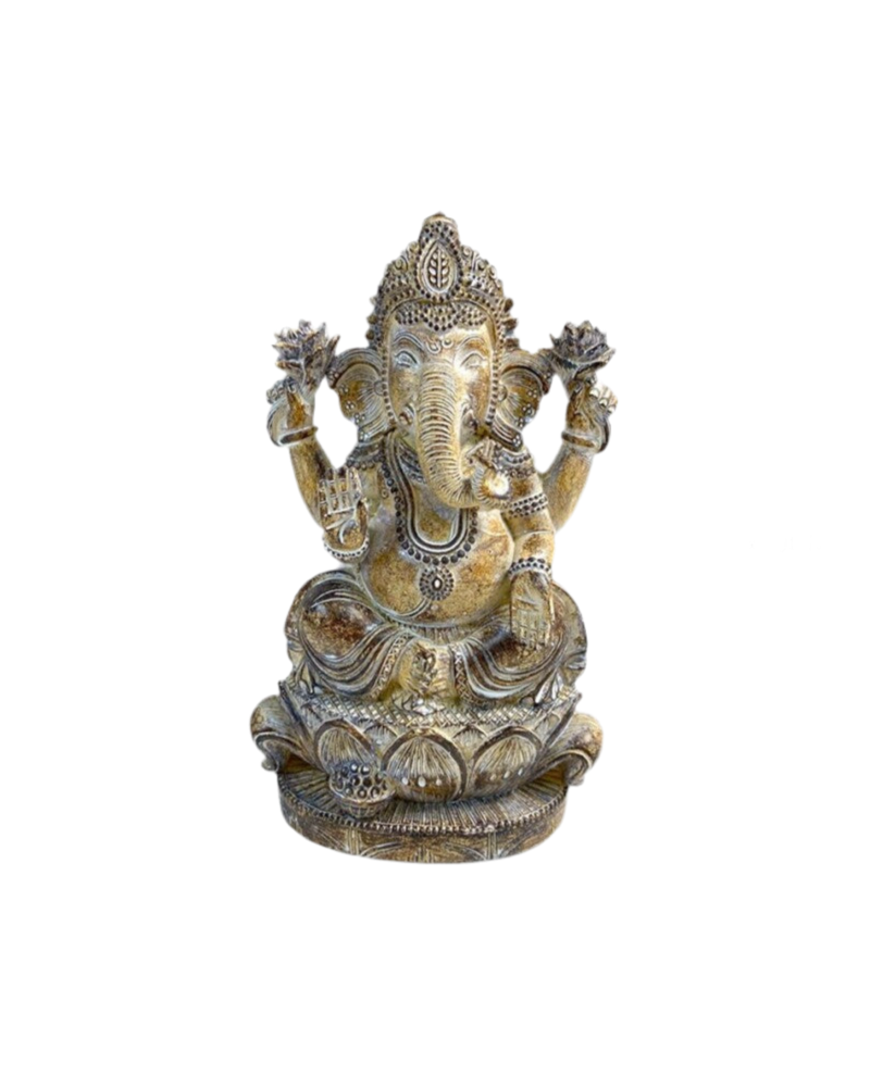 Άγαλμα Γκανέσα (Ganesha) – ρητίνη Διαστάσεις: 12 x 8 x 19 εκ