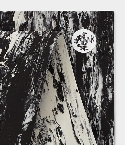 New Στρώμα Manduka Rheo Yoga & Pilates Mat - Black White Marble  172cm x 61cm x 8mm  1,4kg