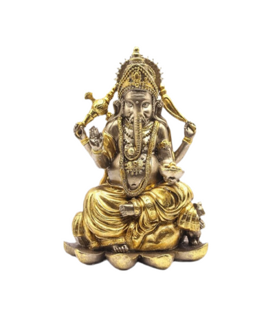 Άγαλμα Γκανέσα (Ganesha) – ρητίνη Διαστάσεις: 15 X 15 X 22 εκ - mykarma.gr