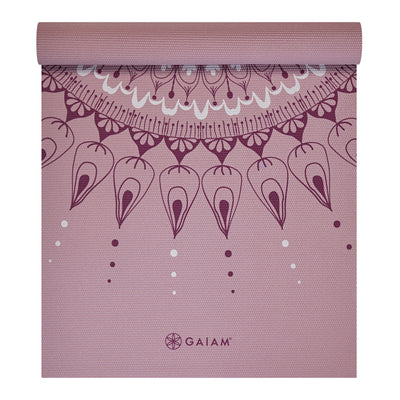 Gaiam Classic Στρώμα Yoga Here & Now Dusty Rose Διαστάσεις: Μήκος: 173 εκ Πλάτος: 61 εκ Πάχος: 4 mm - mykarma.gr