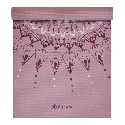 Gaiam Classic Στρώμα Yoga Here & Now Dusty Rose Διαστάσεις: Μήκος: 173 εκ Πλάτος: 61 εκ Πάχος: 4 mm - mykarma.gr