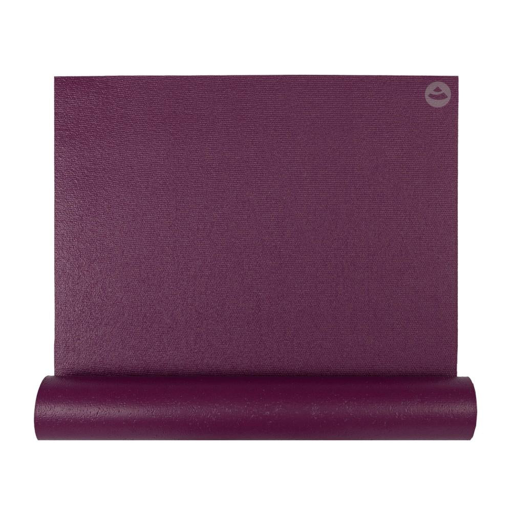 Bodhi στρώμα γιόγκα Premium Rishikesh PVC με δύο ελαστικούς ιμάντες - berry  183 x 60 cm, 4.5 mm - mykarma.gr