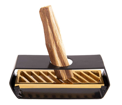 Βάση για φυσικό φυτικό θυμίαμα Ξύλο Palo Santo Διαστάσεις: 13,5 x 4 cm - mykarma.gr