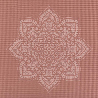 Bodhi στρώμα γιόγκα Leela “Mehndi Mandala” - rose tan  183 x 60 cm, 4.5 mm  Βάρος: 1,4 kg - mykarma.gr
