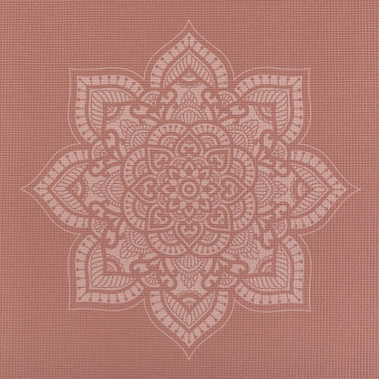 Bodhi στρώμα γιόγκα Leela “Mehndi Mandala” - rose tan  183 x 60 cm, 4.5 mm  Βάρος: 1,4 kg - mykarma.gr