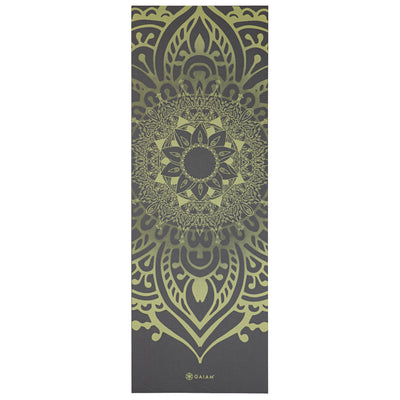 Gaiam Premium Στρώμα Yoga Matcha Sundial Layers Διαστάσεις: Μήκος: 173 εκ Πλάτος: 61 εκ Πάχος: 5 mm - mykarma.gr