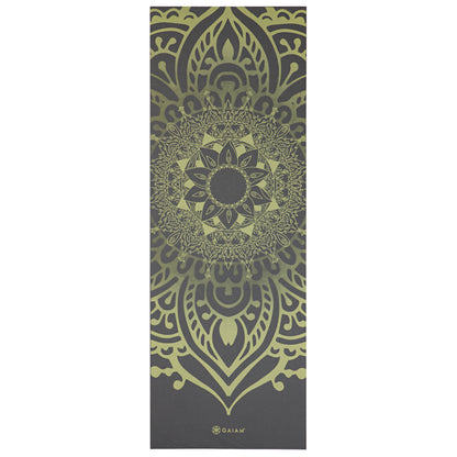 Gaiam Premium Στρώμα Yoga Matcha Sundial Layers Διαστάσεις: Μήκος: 173 εκ Πλάτος: 61 εκ Πάχος: 5 mm - mykarma.gr