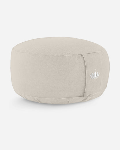 Lotuscrafts Μαξιλάρι διαλογισμού Lotus - Light Taupe Διαστάσεις: 31 × 15 εκ - mykarma.gr