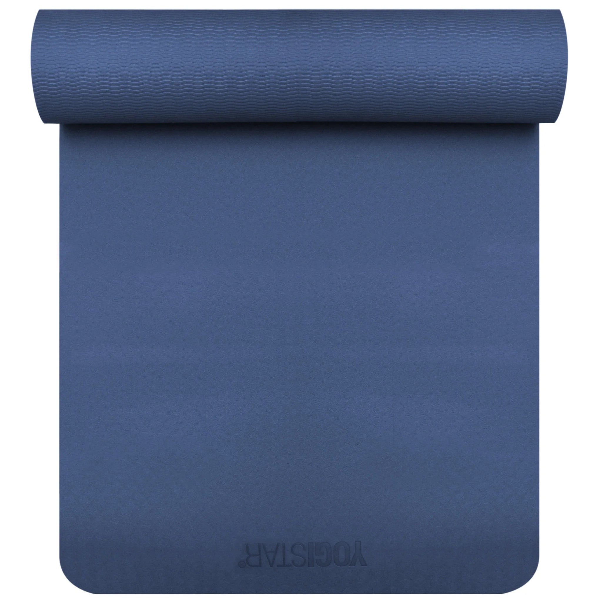 Yogistar-Οικολογικό Pilates mat 'Pro'+ Ιμάντας Μεταφοράς - dark blue Διαστάσεις 180cm x 60cm x 10mm Βάρος:1,6 kg