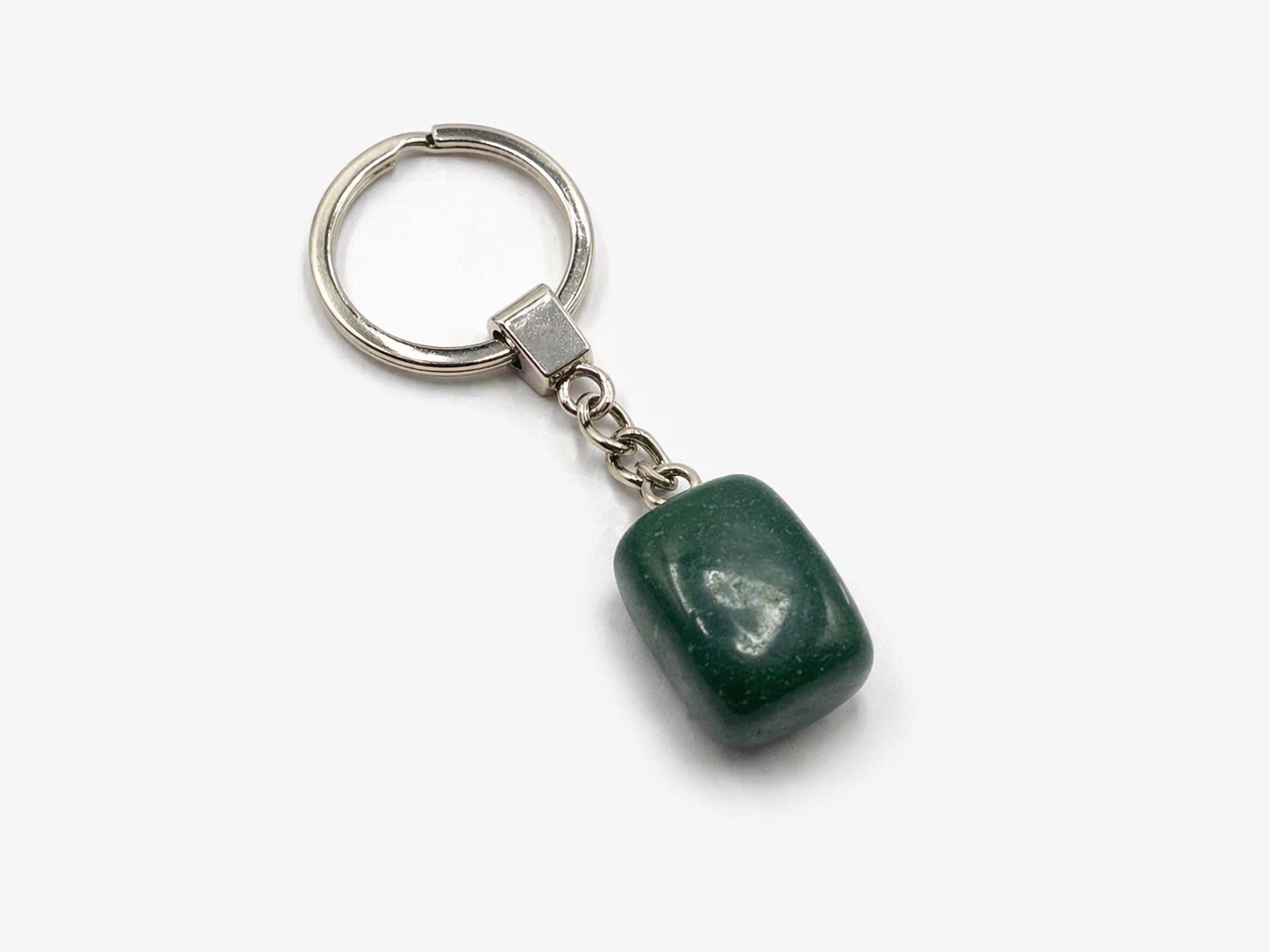Μπρελόκ με Φυσική Πέτρα Νεφρίτη (Jade) για Καλή Τύχη Διαστάσεις: 8 εκ - mykarma.gr