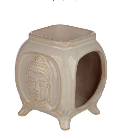 Oil Burner - Κεραμικός καυστήρας Βούδας - μπεζ Διαστάσεις: Ύψος 10,5cm Πλάτος 9,5cm Βάθος 8,5cm Βάρος 360γρ - mykarma.gr