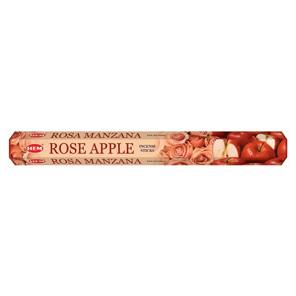 HEM Ινδικό Αρωματικό Στικ Τριαντάφυλλο/Μήλο (Rose/Apple)  20 g - mykarma.gr