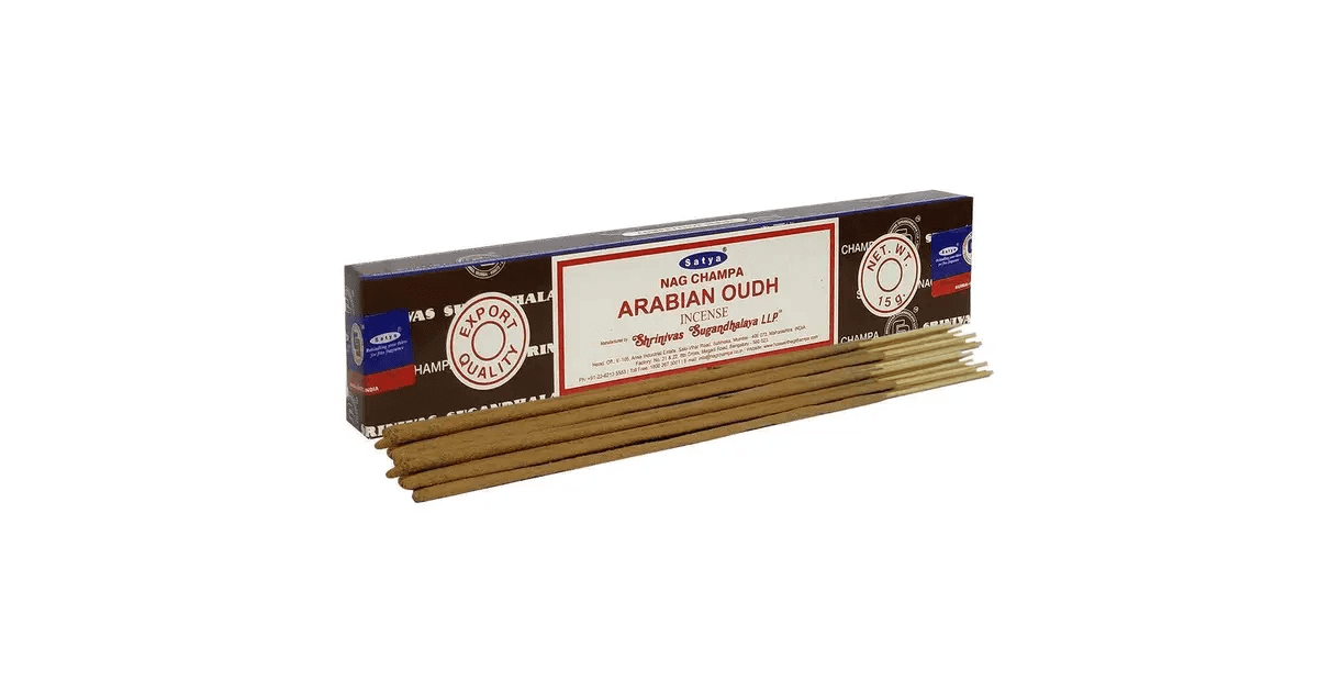 Αρωματικά Στικ - Satya Nag Champa - Arabian Oudh (Αραβικό Ξύλο Ουντ) Βάρος: 15γρ