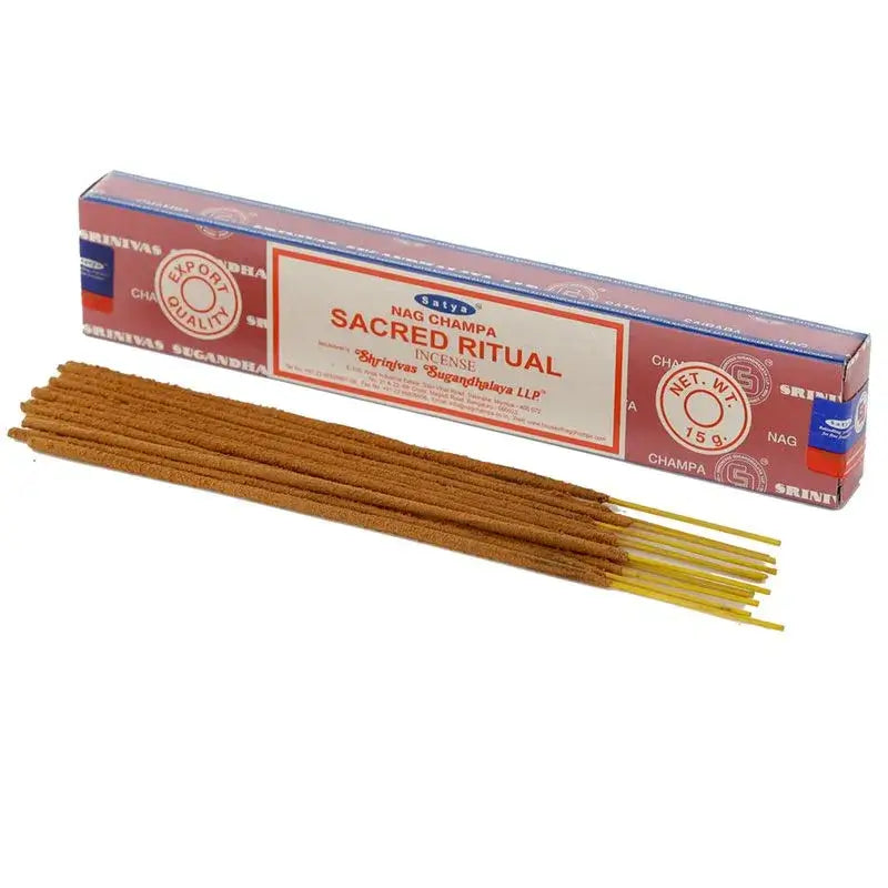 Αρωματικά Στικ - Satya Nag Champa - Ιερό Τελετουργικό (Sacred Ritual) Βάρος: 15γρ