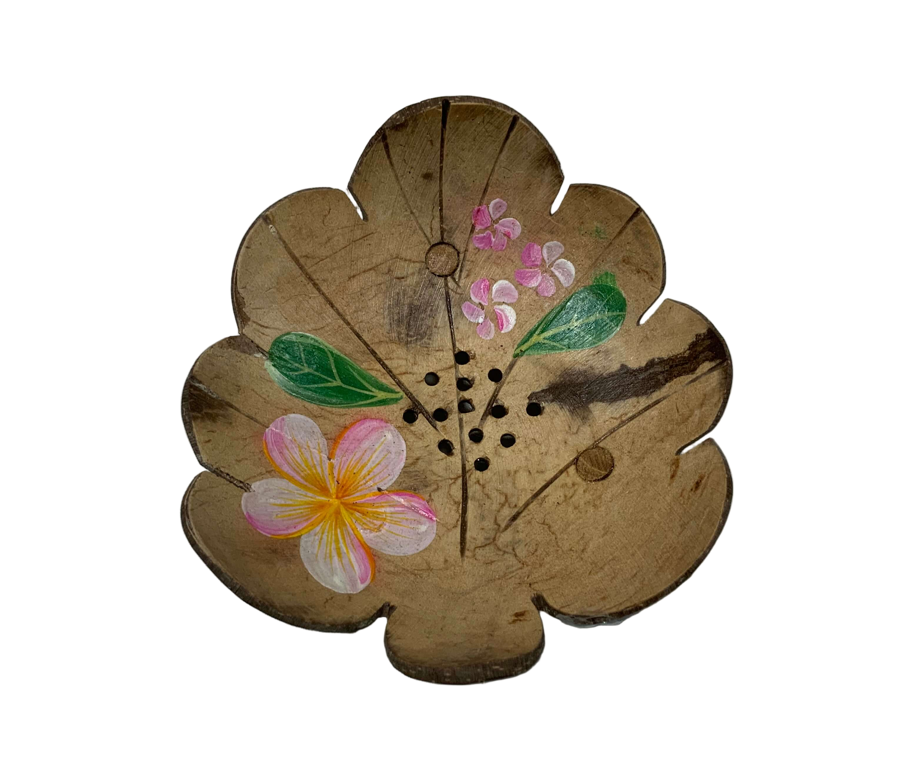 Χειροποίητη Βάση για Σαπούνι σε σχήμα Φύλλου - μπαμπού Διαστάσεις: 13 x 12 cm