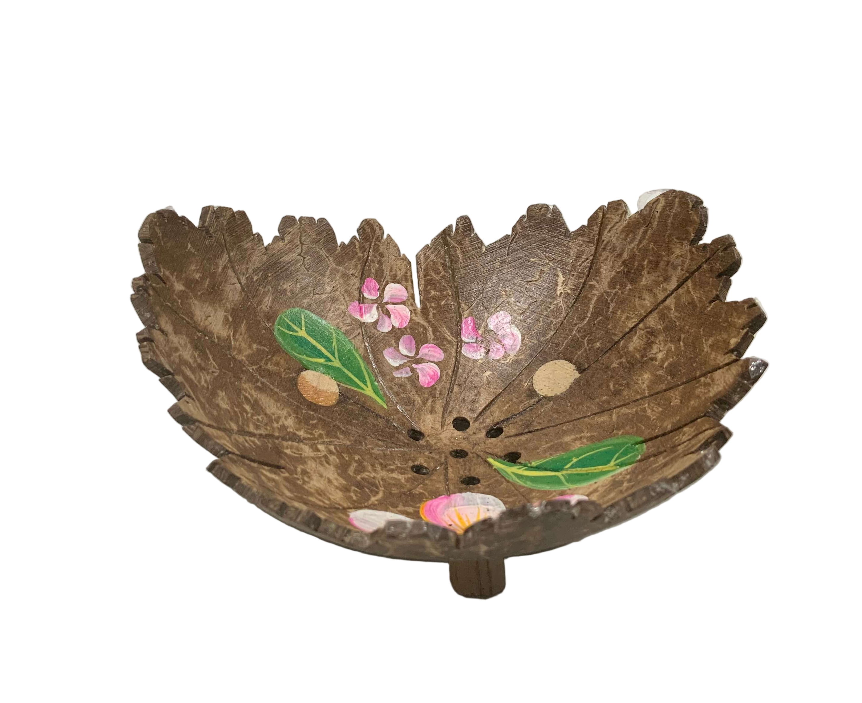 Χειροποίητη Βάση για Σαπούνι σε σχήμα Φύλλου - μπαμπού Διαστάσεις: 12,5 x 12 cm