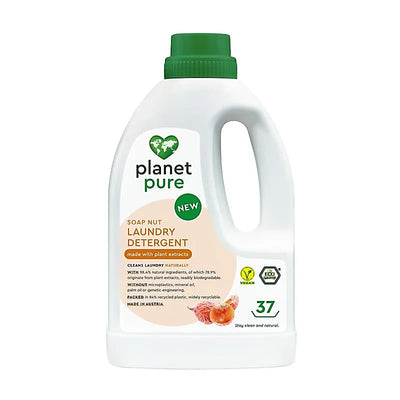 ΒΙΟ Planet Pure-Οργανικό υγρό Απορρυπαντικό Ρούχων-Soap Nut με φυτικά εκχυλίσματα-Universal Περιεκτικότητα 1480ml για 37 πλύσεις - mykarma.gr
