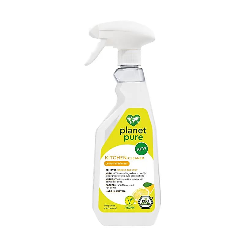 Bio Planet Pure-Οργανικό Καθαριστικό σε σπρέι για λιπαρές επιφάνειες - Fresh Lemon-500ml - mykarma.gr