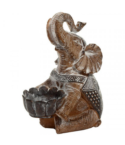 Άγαλμα & Φωτιστικό για Ρεσώ Ελέφαντας -σύμβολο τύχης,θάρρους & δύναμης Βάρος: 250 g
