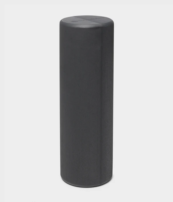 Yoga Manduka Block- Recycled Foam Roller - κύλινδρος αφρού - Thunder 45,7cmx15,2cmx15,2cm - mykarma.gr