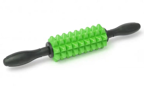 Yogistar Fascia MASSAGER Roller - Εργαλείο  Μασάζ με χειρολαβές για μυική θεραπεία Συνολικό μήκος: 38 εκ