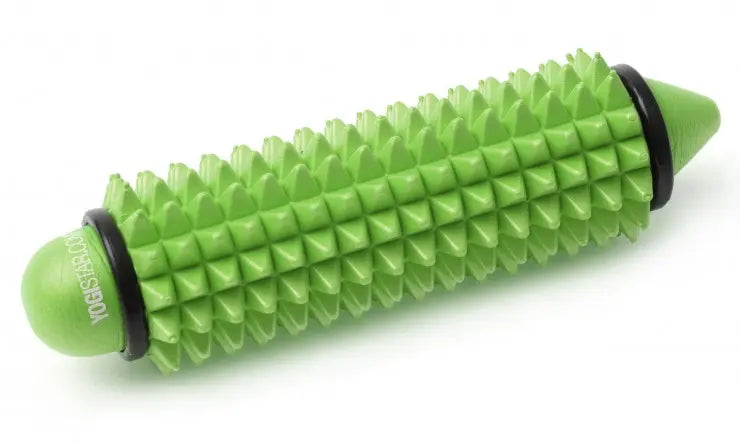 Yogistar - Mini massage Roller - Εργαλείο για Μασάζ για μυική θεραπεία - πράσινο Μήκος: 15 εκ - mykarma.gr