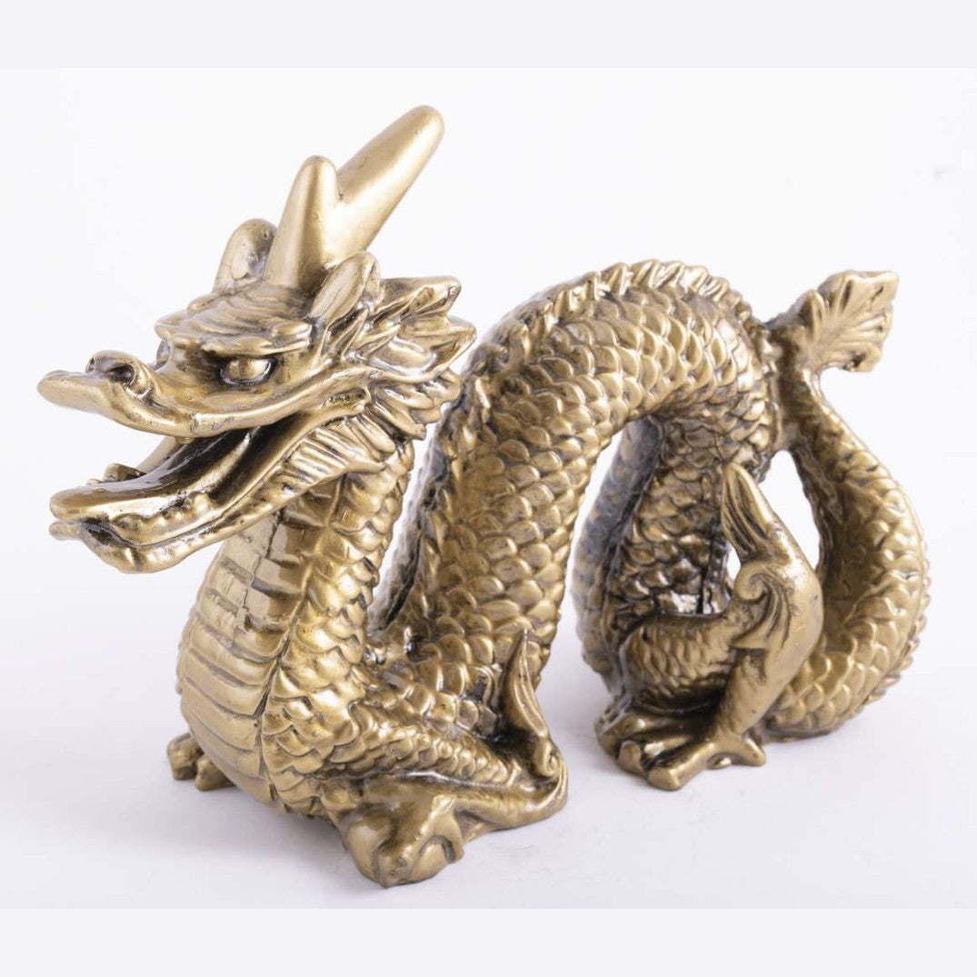 Fengshui Dragon - Δράκος με μπάλα - Σύμβολο Δύναμης Διαστάσεις: 18,5x14 cm - mykarma.gr