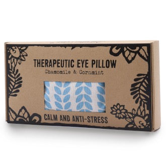 Eye Pillow Vegan - Mαξιλαράκι για τα Μάτια με Λιναρόσπορο,άρωμα Χαμομήλι & Μέντα Διαστάσεις: 21 εκ x 11 εκ x 3 εκ