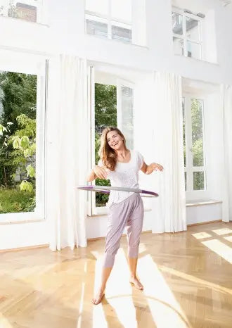 Yogistar - Hula Hoop Wave - Στεφάνι Άθλησης - violet/grey Διάμετρος : ø 95 εκ - mykarma.gr