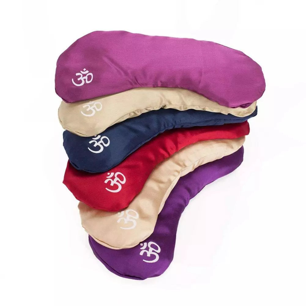 Bodhi Eye Pillow Ohm - Mαξιλαράκι για τα Μάτια από μετάξι & οργανικό βαμβάκι με Λιναρόσπορο & Λεβάντα - ποικιλία χρωμάτων Μέγεθος: 24 εκ x 11 εκ - mykarma.gr