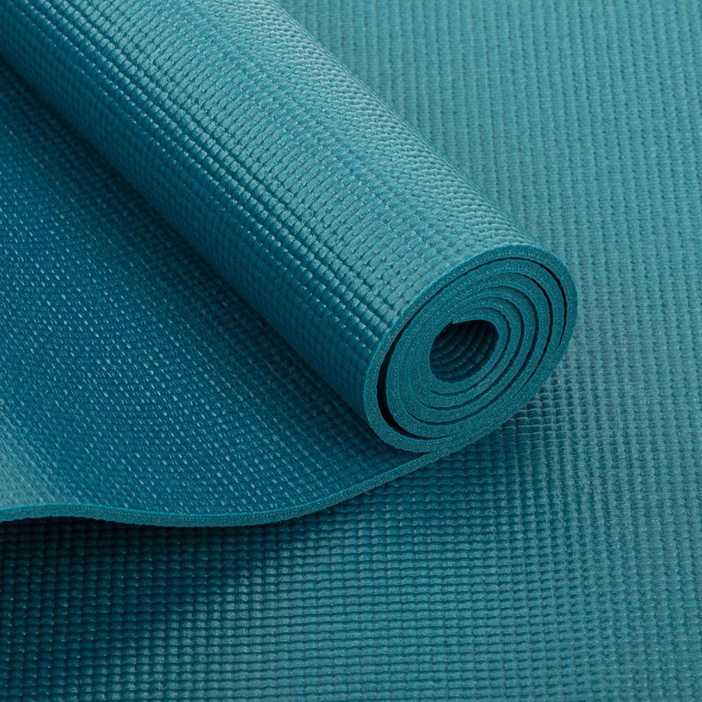 Bodhi Basic Asana yoga mat - Στρώμα γιόγκα για αρχάριους PVC Petrol 183cmX60cmX4,5mm - mykarma.gr