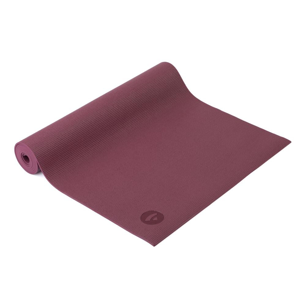 Bodhi Basic Asana yoga mat - Στρώμα γιόγκα για αρχάριους PVC Red Plum 183cmX60cmX4,5mm - mykarma.gr