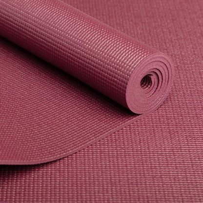 Bodhi Basic Asana yoga mat - Στρώμα γιόγκα για αρχάριους PVC Red Plum 183cmX60cmX4,5mm - mykarma.gr