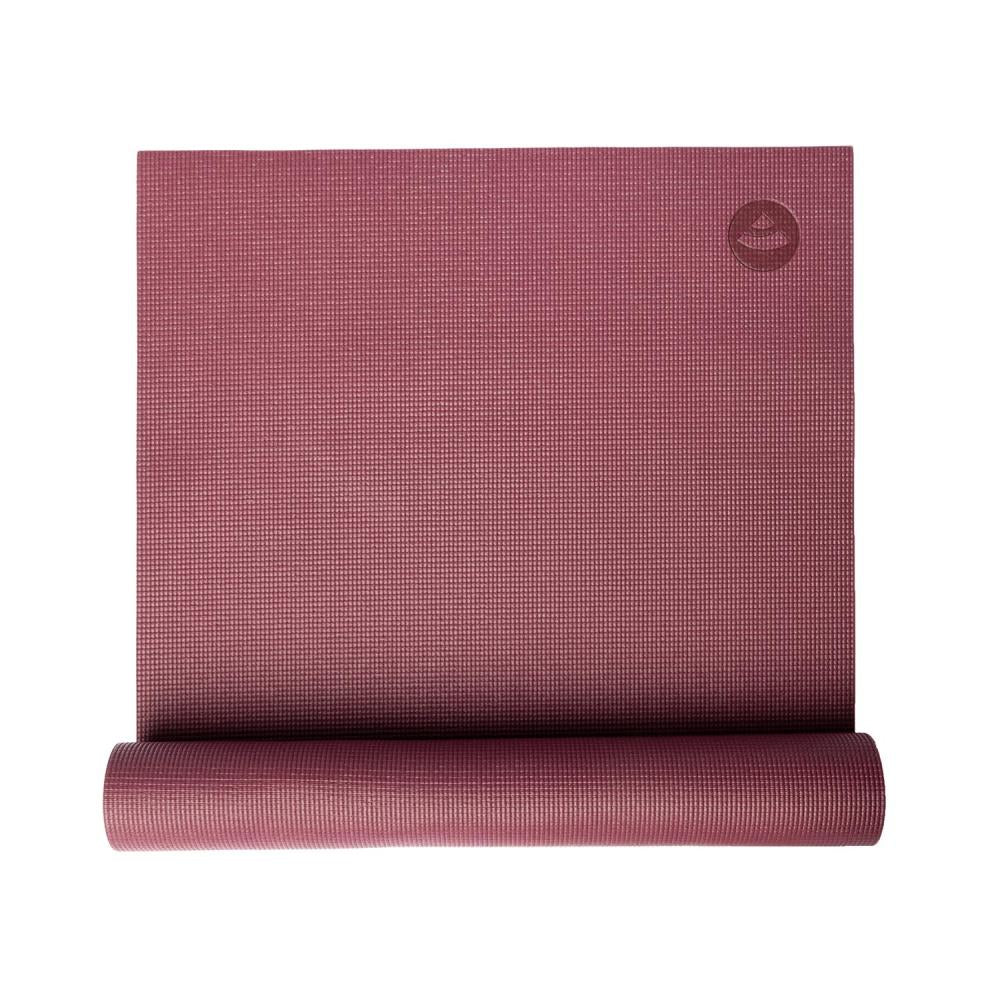 Bodhi Basic Asana yoga mat - Στρώμα γιόγκα για αρχάριους PVC Red Plum 183cmX60cmX4,5mm - mykarma.gr